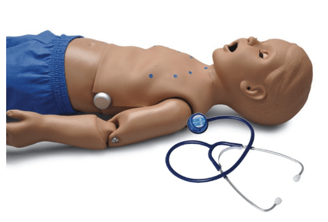 (S312.200) 1-YEAR-OLD PATIENT, HEART AND LUNG SOUNDS SKILLS TRAINER 
